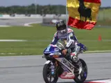 Jorge Martín celebró en Malasia su título de campeón del mundo de Moto3.