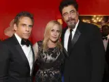 Ben Stiller, Patricia Arquette, y Benicio del Toro, en una imagen reciente.