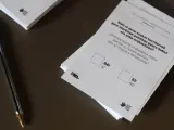 Pregunta del simulacro de referéndum de autodeterminación de Guipúzcoa.