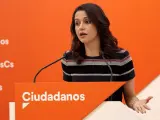 Inés Arrimadas, líder de Ciudadanos en Cataluña.