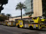 Registrado un incendio en la cocina del Parador de Cádiz