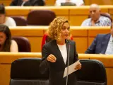 La Ministra Meritxell Batet En La Sesión De Control Al Gobierno En El Senado