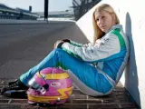 Pippa Mann, piloto de la IndyCar.
