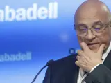 Josep Oliu, presidente del Banco Sabadell / EFE