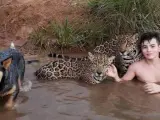 Tiago Silveira, el niño amigo de los jaguares.