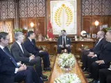Mohamed VI se reúne con Pedro Sánchez en Marruecos