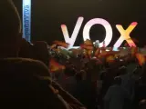 Acto de Vox en Vistalegre (Madrid).
