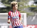 Amanda Sampedro, jugadora del Atlético de Madrid femenino.