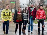 Fotografía de los jerséis navideños feos de UglyChristmasSweater.