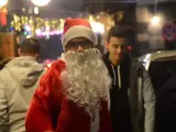 Imagen extraída de un vídeo que muestra cómo se festeja la Navidad en Damasco, la capital de Siria.