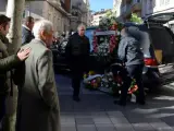 El actor Cesáreo Estébanez, el sargento Romerales de 'Farmacia de guardia', ha sido homenajeado en la iglesia de San Lázaro de Palencia. Falleció el domingo 30 a los 77 años en Alcalá de Guadaíra (Sevilla).