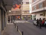 Incendio calle Ciruela