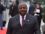 Fotografía de archivo realizada el 15 de noviembre de 2017 que muestra al presidente de Gabón, Ali Bongo Ondimba.