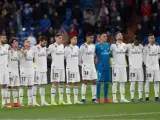 El Real Madrid guarda un minuto de silencio ante el Leganés.