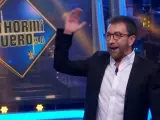 Pablo Motos, con sus gafas nuevas, en 'El hormiguero'.