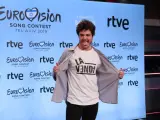 Miki Núñez, sexto clasificado en el concurso OT, representará a España en Eurovisión 2019 con el tema 'La venda'.