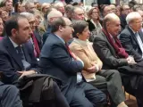 Acto de presentación del libro "Catalanisme, 80 mirades i +" con Ramon Espadaler, Miquel Iceta, Teresa Cunillera, Miquel Roca y José Montilla.