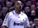 Julien Faubert, considerado uno de los peores (para muchos, el peor) fichaje de la historia del Real Madrid.