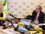 El presidente catalán Quim Torra en Catalunya Ràdio.