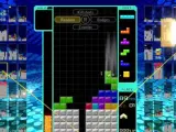 Pantalla de 'Tetris 99', con los rivales jugando en las minipantallas de los laterales de la principal.