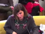 Sofía Miranda, concejal de Ciudadanos en Madrid, ha comenzado su intervención en la comisión de Cultura de este lunes sacando magdalenas.