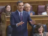 El presidente del Gobierno, Pedro Sánchez, y el líder del PP, Pablo Casado, se han atacado con dureza durante la última sesión de control al Gobierno antes de las elecciones generales.