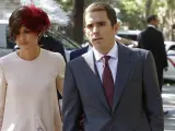 Aznar Jr y su esposa Mónica Abascal