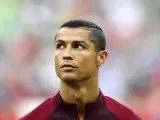 Ronaldo durante una convocatoria con la selección de Portugal (EFE)