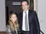 Mary-Kate Olsen y Olivier Sarkozy, en una imagen de archivo.