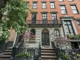 Aspecto de la fachada de la que fue la vivienda de Mary-Kate Olsen en Nueva York.