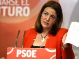 La portavoz del PSOE en el Congreso, Soraya Rodríguez.