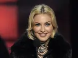 Madonna recogiendo un galardón por su gira 'MDNA Tour' en los Premios Billboard.