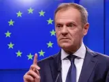 El presidente del Consejo Europeo, Donald Tusk, en Bruselas.