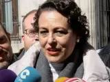 La cabeza de lista al Congreso de los Diputados por Guadalajara y ministra de Trabajo, Magdalena Valerio.