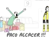 Escena de animación de Paco Alcácer en el vídeo viral de la Bundesliga.