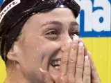 Mireia Belmonte, campeona olímpica, campeona mundial y campeona europea.
