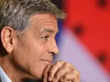 George Clooney, durante la presentación de su película Suburbicon.