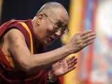 Dalai Lama durante un acto público en Nueva York, en julio de 2015.