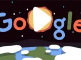 Doddle de Google con motivo del Día de la Tierra.