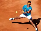 Rafa Nadal, durante el Conde de Godó.