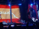 El escenario de Metallica en Madrid, durante el concierto del 3 de mayo de 2019.