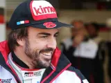 Fernando Alonso, durante las 6 horas de Spa.
