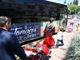 Sevilla.-El Ayuntamiento de Tomares refuerza con un autobús adicional la lanzadera a la Feria de Sevilla por la demanda
