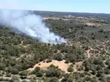 Sucesos.- Confirmado un incendio forestal en Son Verí