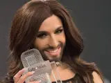 Imagen de archivo de Conchita Wurst, la ganadora del Festival de Eurovisión 2014.