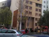 El edificio de los Juzgados de Ibiza afectado por un incendio (archivo)