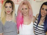 Rocio Cabrera (izquierda) junto a sus compañeras de Sweet California Alba Reig y Sonia Gómez.