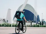 Deliveroo en Valencia.