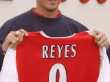Reyes, en su etapa en el Arsenal