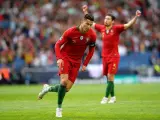 Cristiano Ronaldo, durante el Portugal - Suiza del 5 de junio de 2019